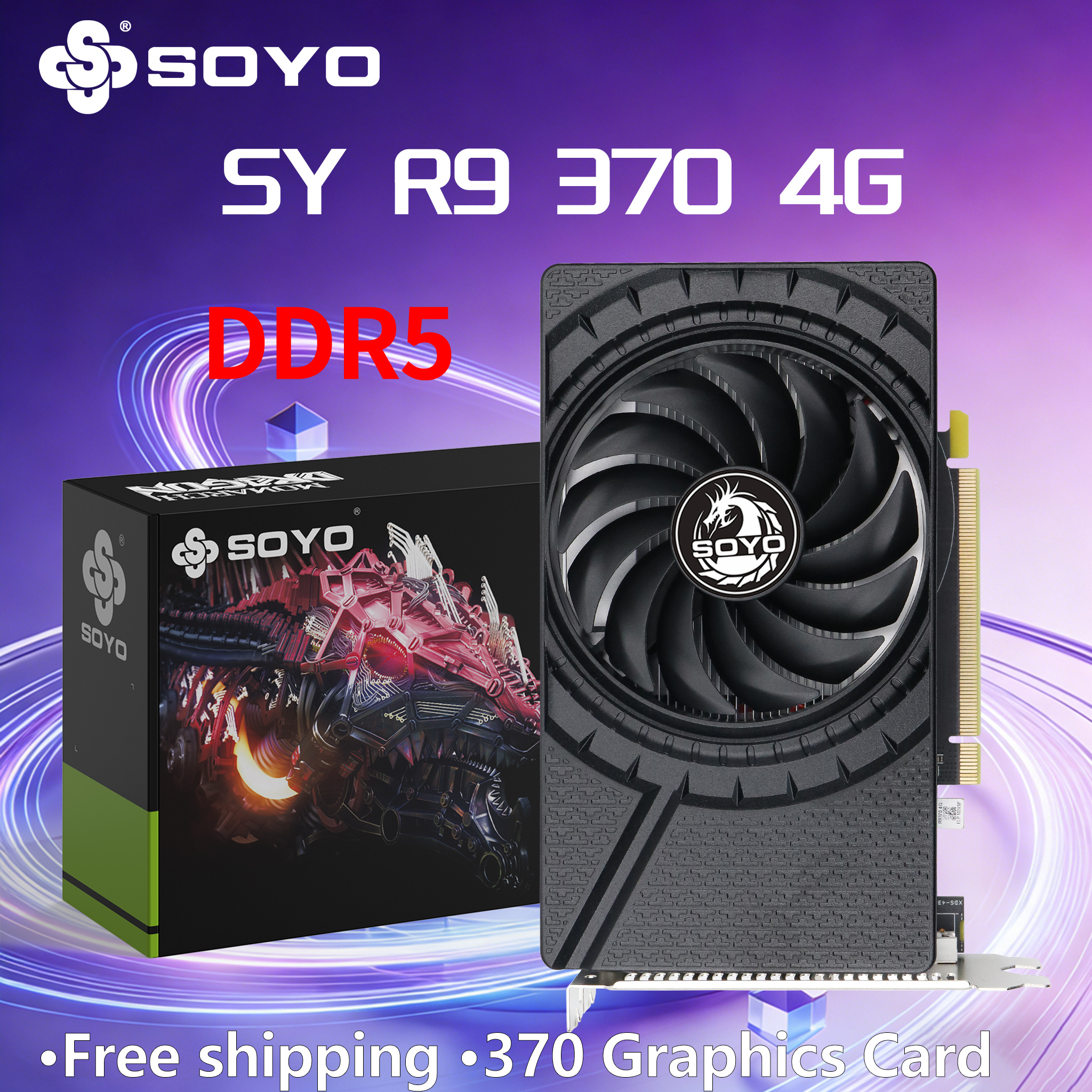 Pc Gaming Ff - SOYO AMD Radeon R9 370 4GB