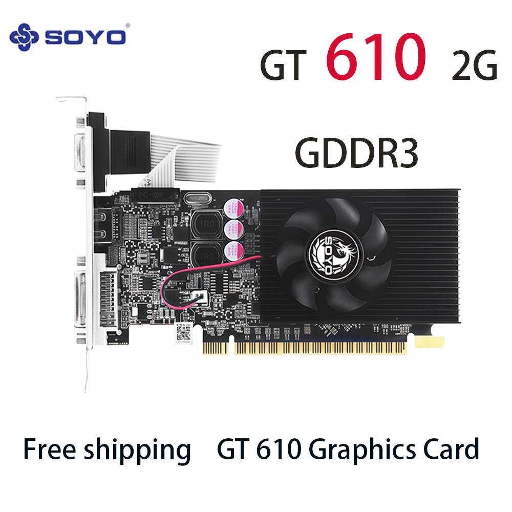 Pc Gaming Nvidia - SOYO Graphics Cards NVIDIA GeForce GT