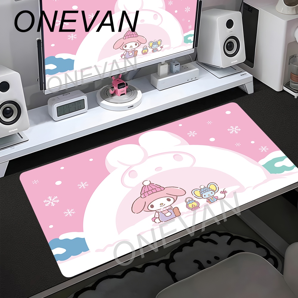 Pc Gaming Pink - Pink My Melody Anime Mousepad Cartoon