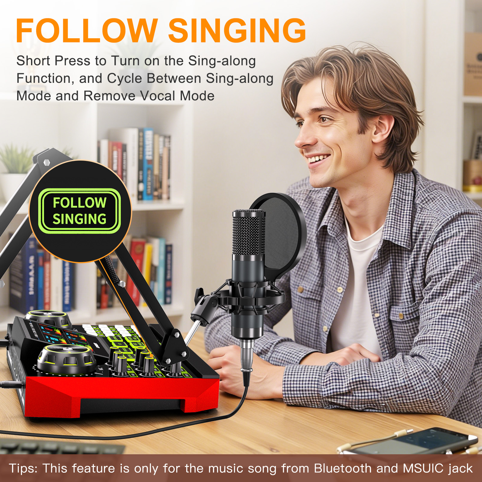 Pc Gaming Youtubers - Tenlamp Podcast Equipment with 3.5mm Condenser