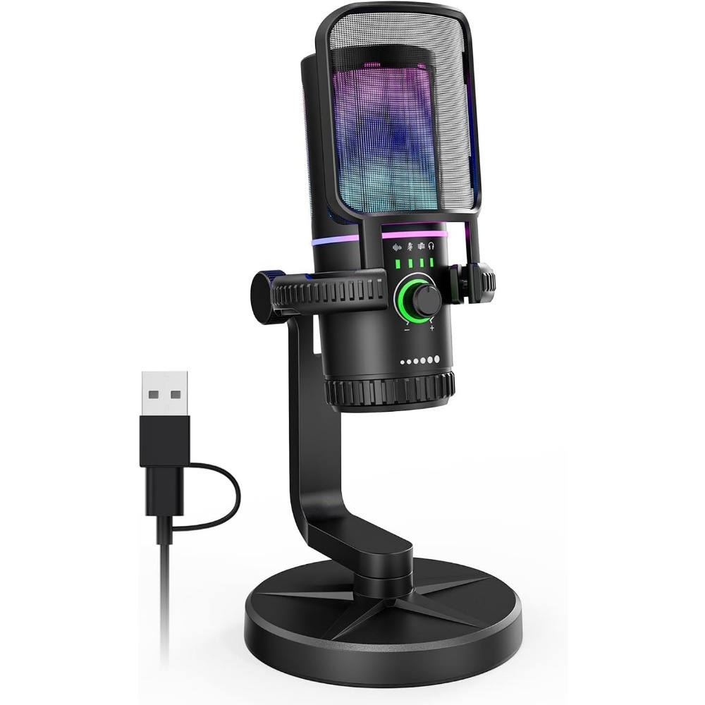 Gaming Controller - Microphone with Noise Canceling, Gain Control