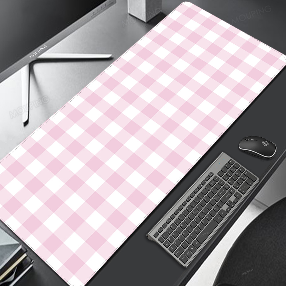 Pink Lattice Mouse Pad Kawaii  - Pc Gaming Pink recensione e prezzo
