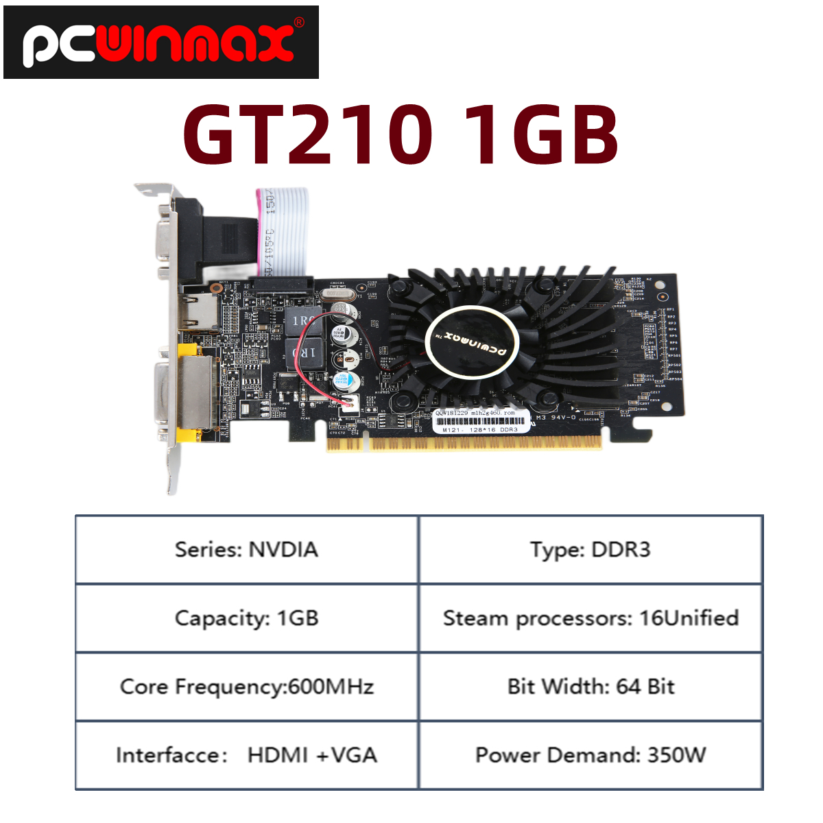 PCWINMAX New GT 210 1GB DDR3 6 - Pc Gaming Nvidia recensione e prezzo