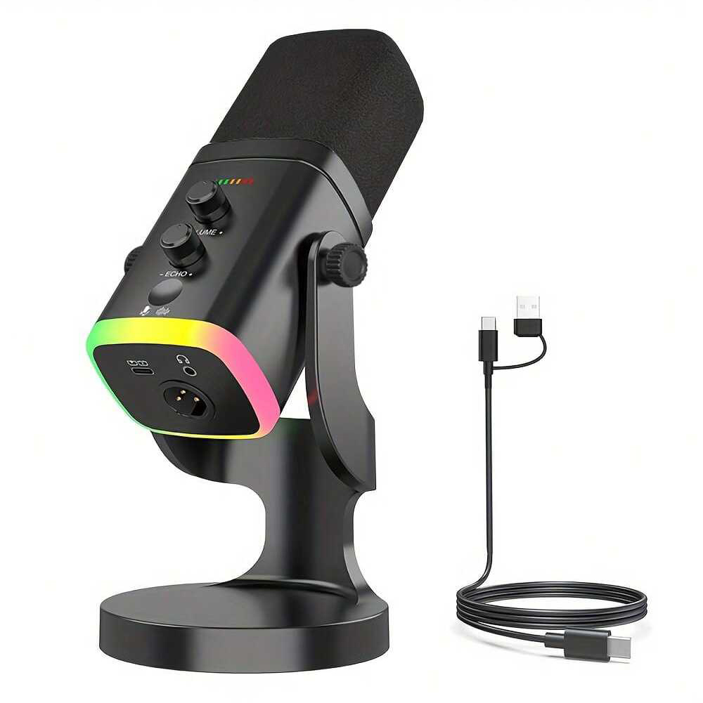XLR/USB Dynamic Microphone for - Pc Gaming Youtubers recensione e prezzo