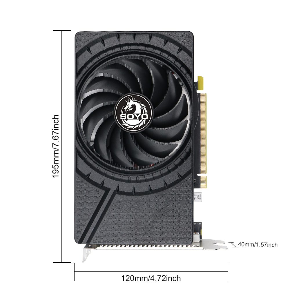 SOYO AMD Radeon R9 370 4GB GDD - Pc Gaming Ff recensione e prezzo