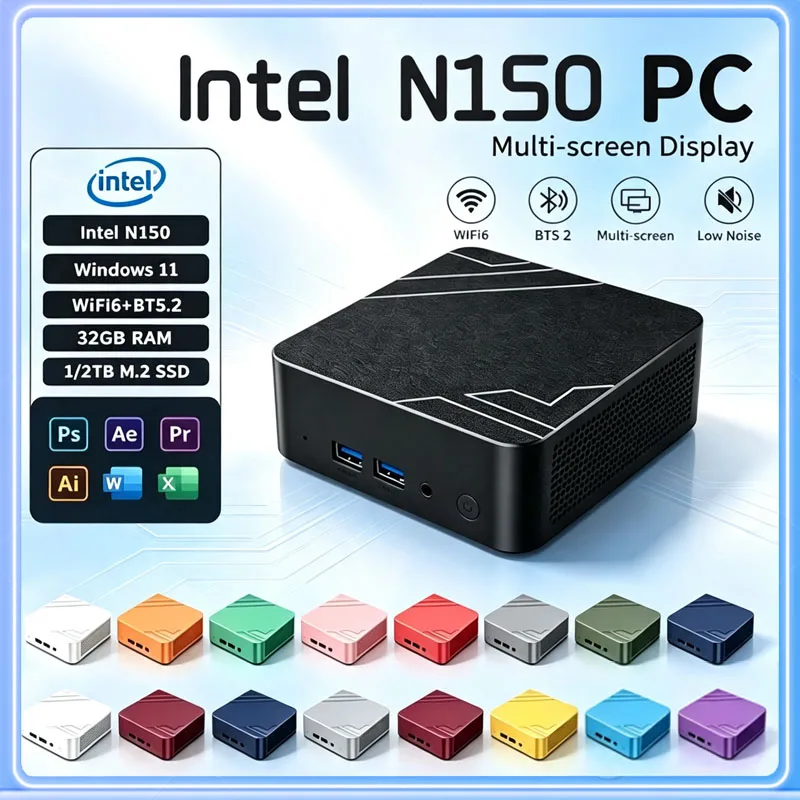 Intel N150 Mini PC Windows11 1 - Pc Gaming Editing recensione e prezzo