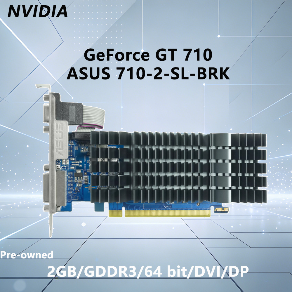 ASUS NVIDIA 710 2 SL BRK 2GB D - Pc Gaming Ff recensione e prezzo