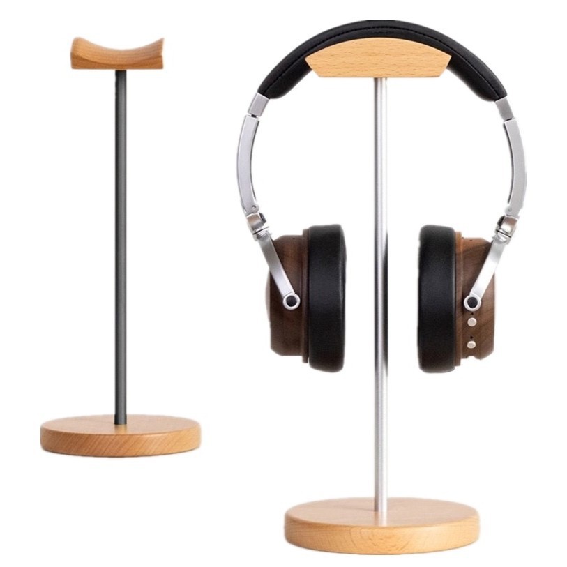 Black Walnut Wood & Aluminum H - Headset Stand recensione e prezzo