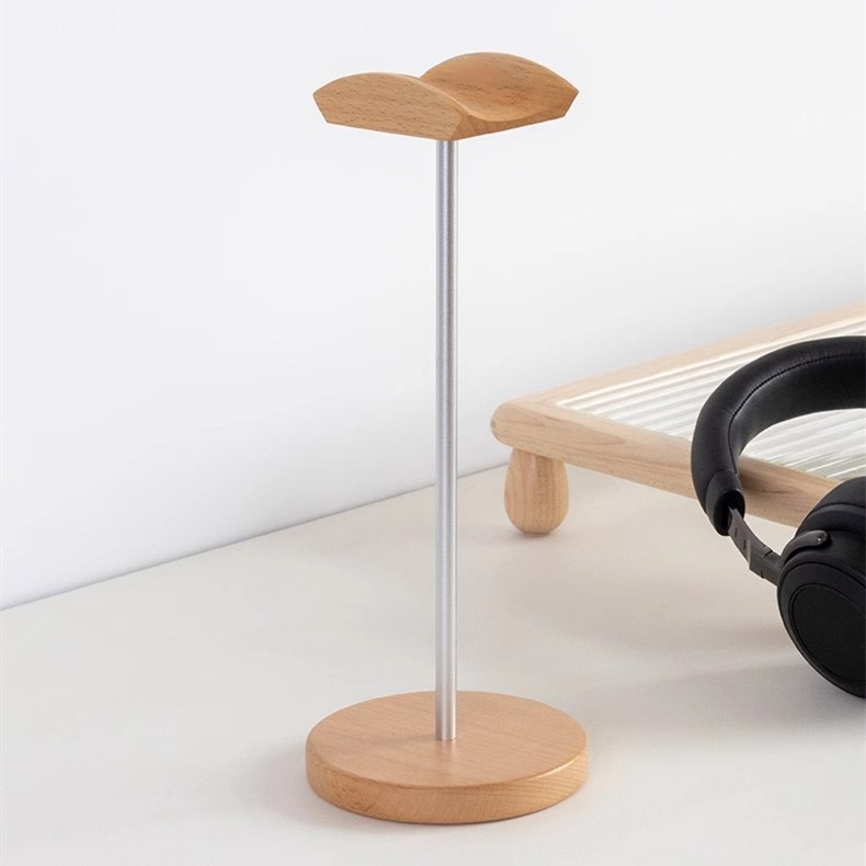 Black Walnut Wood & Aluminum H - Headset Stand recensione e prezzo