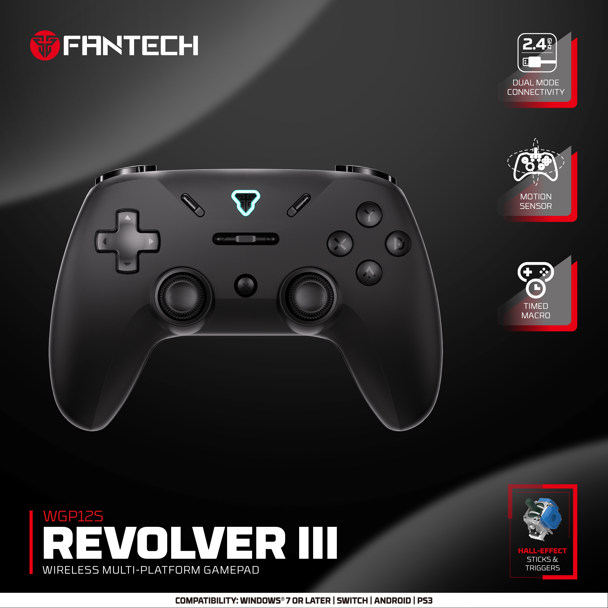 FANTECH REVOLVER III WGP12S Ga - Pc Gaming Emulator recensione e prezzo