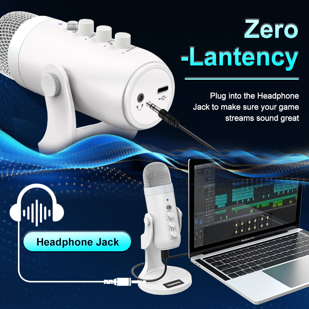 Professional White USB Condens - Pc Gaming Youtubers recensione e prezzo