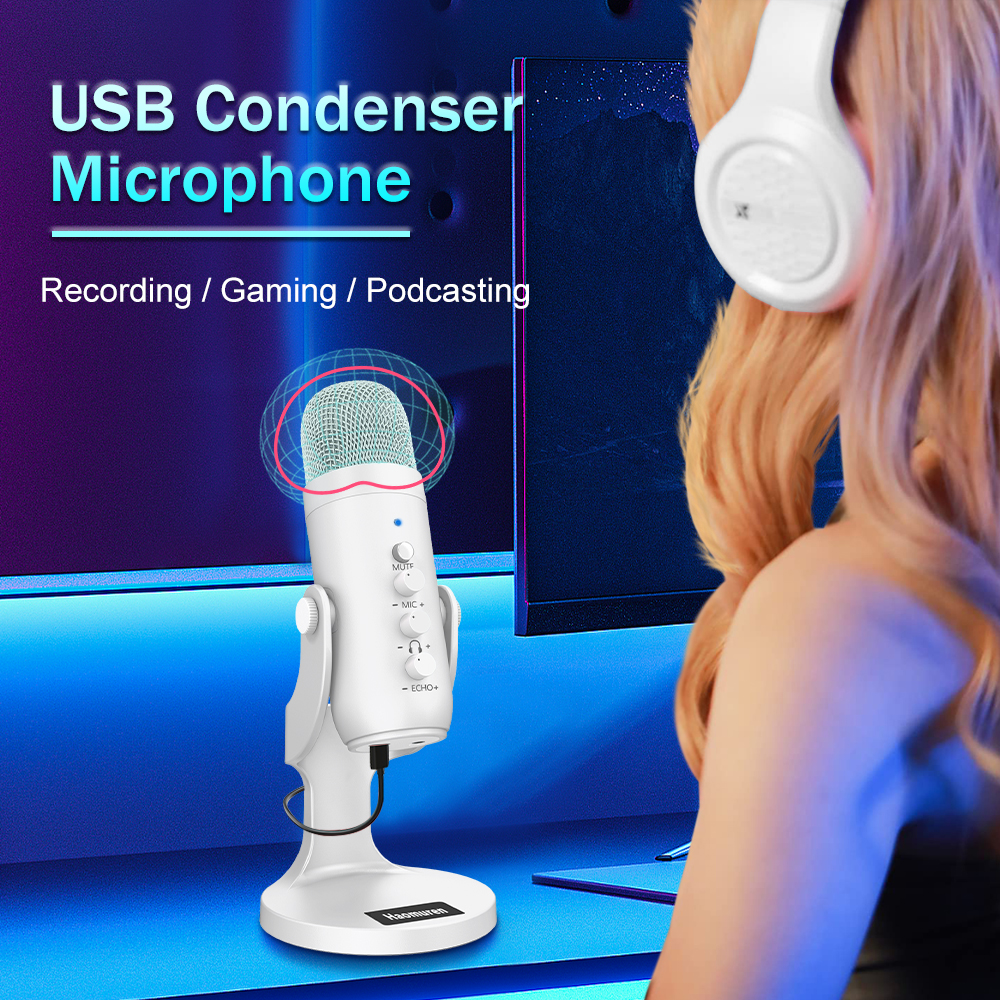 Professional White USB Condens - Pc Gaming Youtubers recensione e prezzo