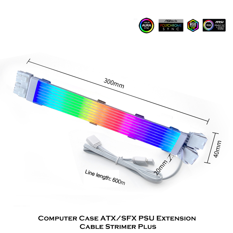 PSU Extension Cable RGB Strime - Pc Gaming Lian Li recensione e prezzo