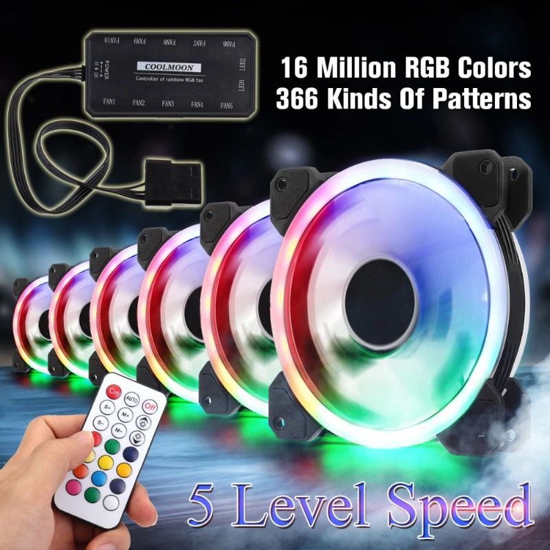 120mm RGB Quiet Adjustable PC  - Pc Gaming Ff recensione e prezzo