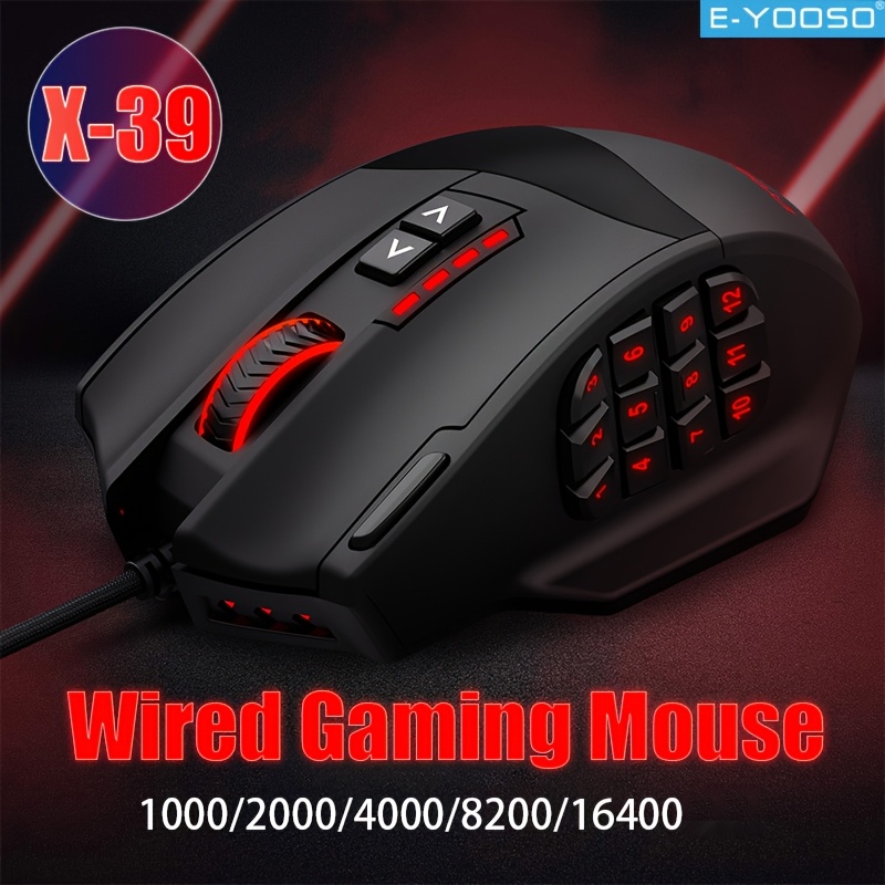 E-YOOSO RGB Wired Gaming Mouse - Pc Gaming Editing recensione e prezzo