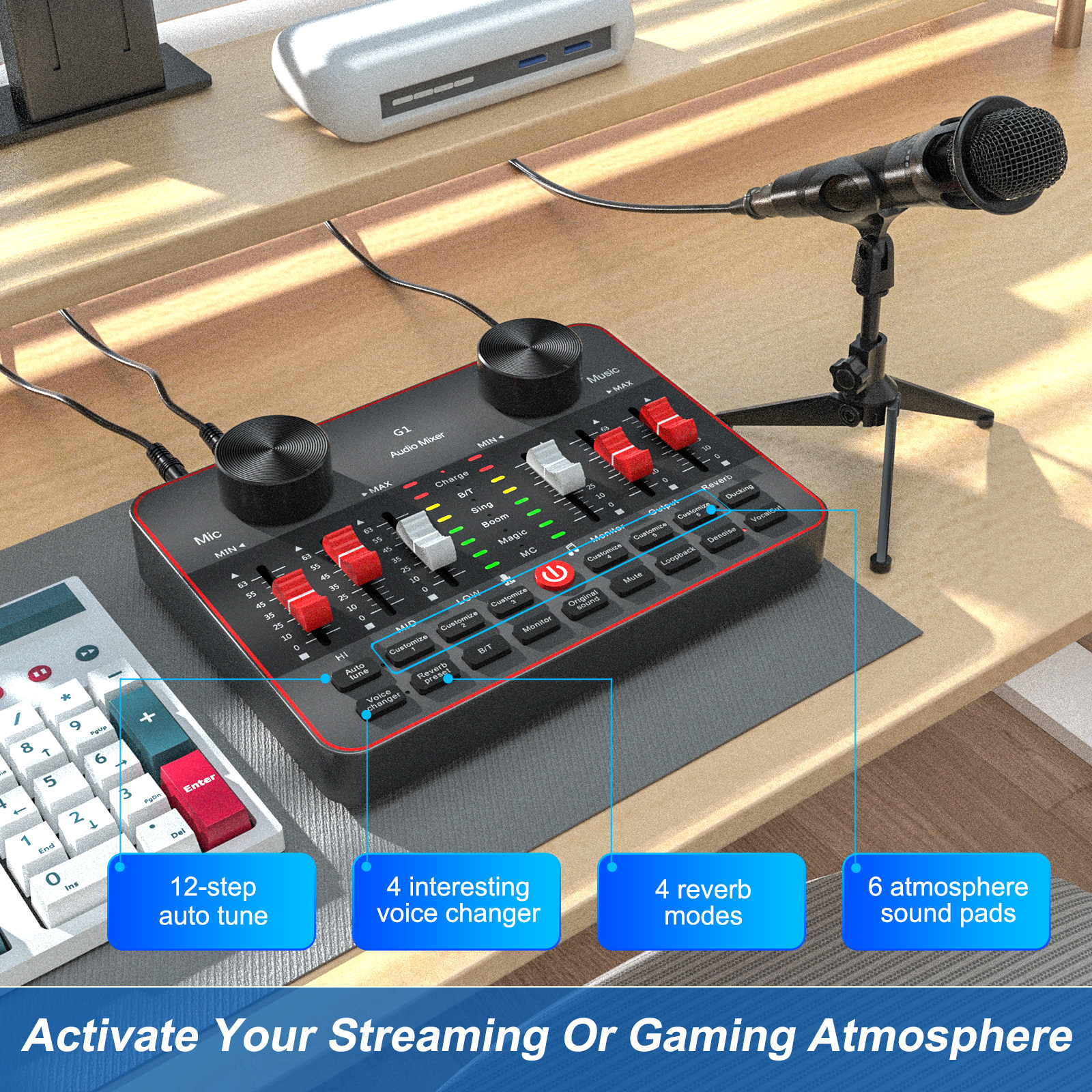 Tenlamp Podcast Equipment Bund - Pc Gaming Youtubers recensione e prezzo