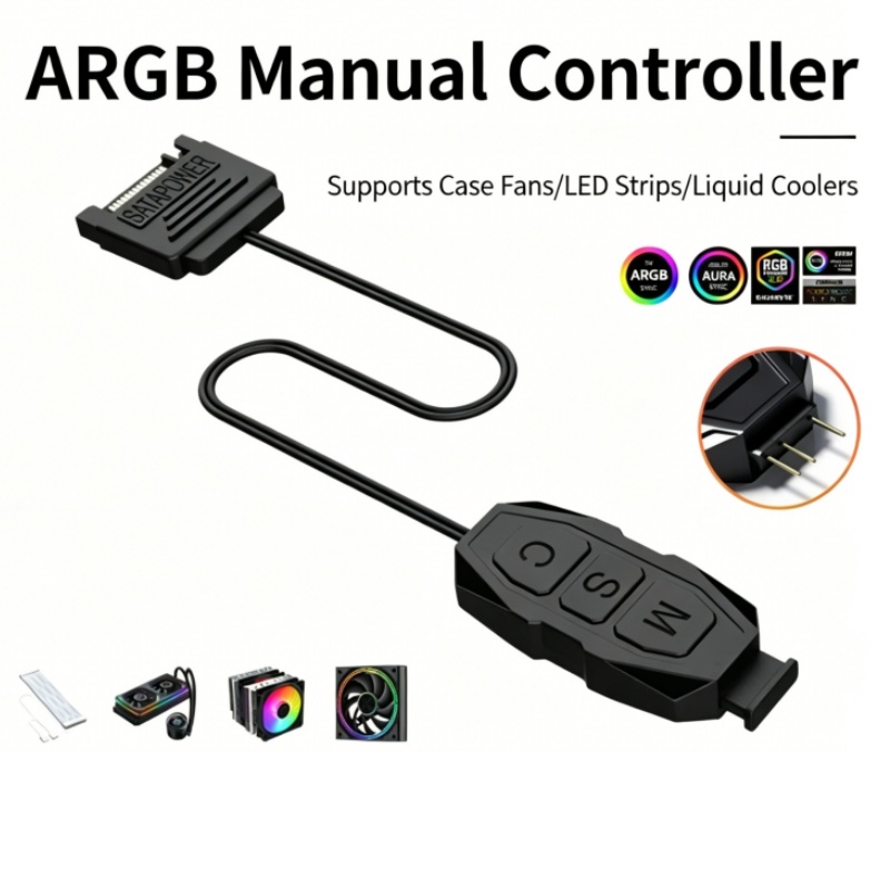 5V 3-Pin ARGB Wired Controller - Pc Gaming Ff recensione e prezzo