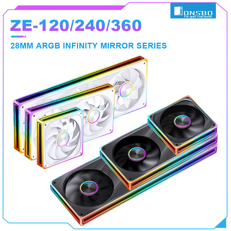 JONSBO ZE-120/240/360 PC Case  - Pc Gaming Ff recensione e prezzo