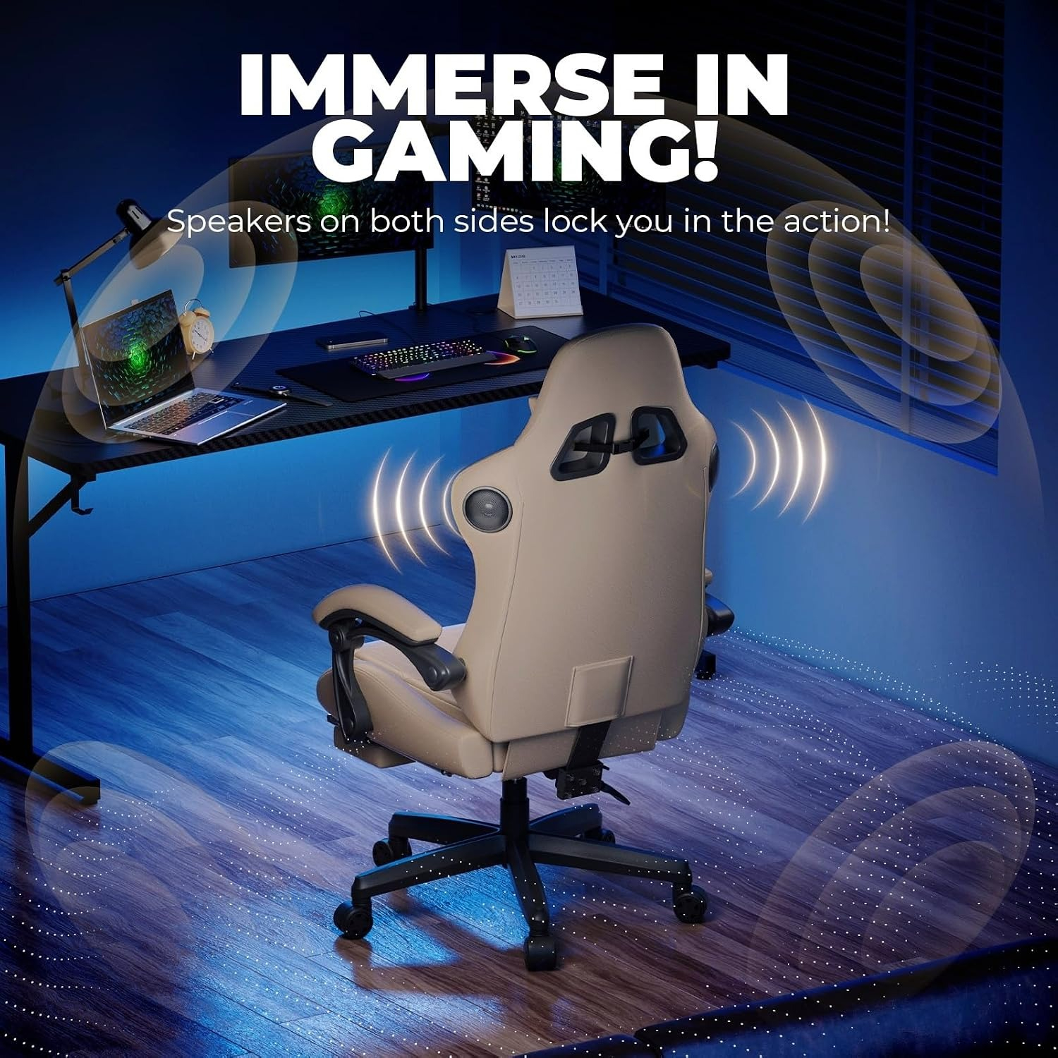 Gaming Chair with Speakers ACE - Gaming Controller recensione e prezzo