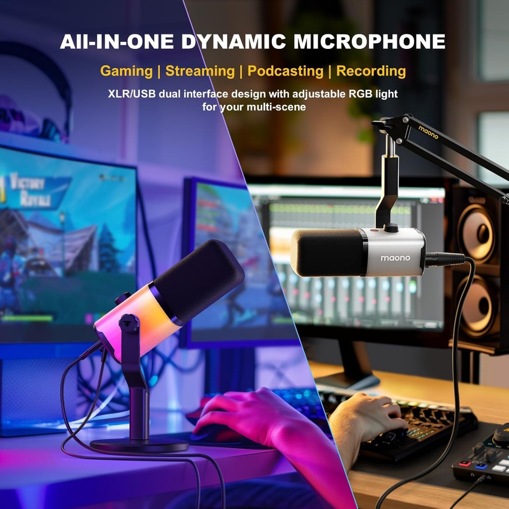 USB/XLR Podcasting Microphone  - Pc Gaming Gaming recensione e prezzo