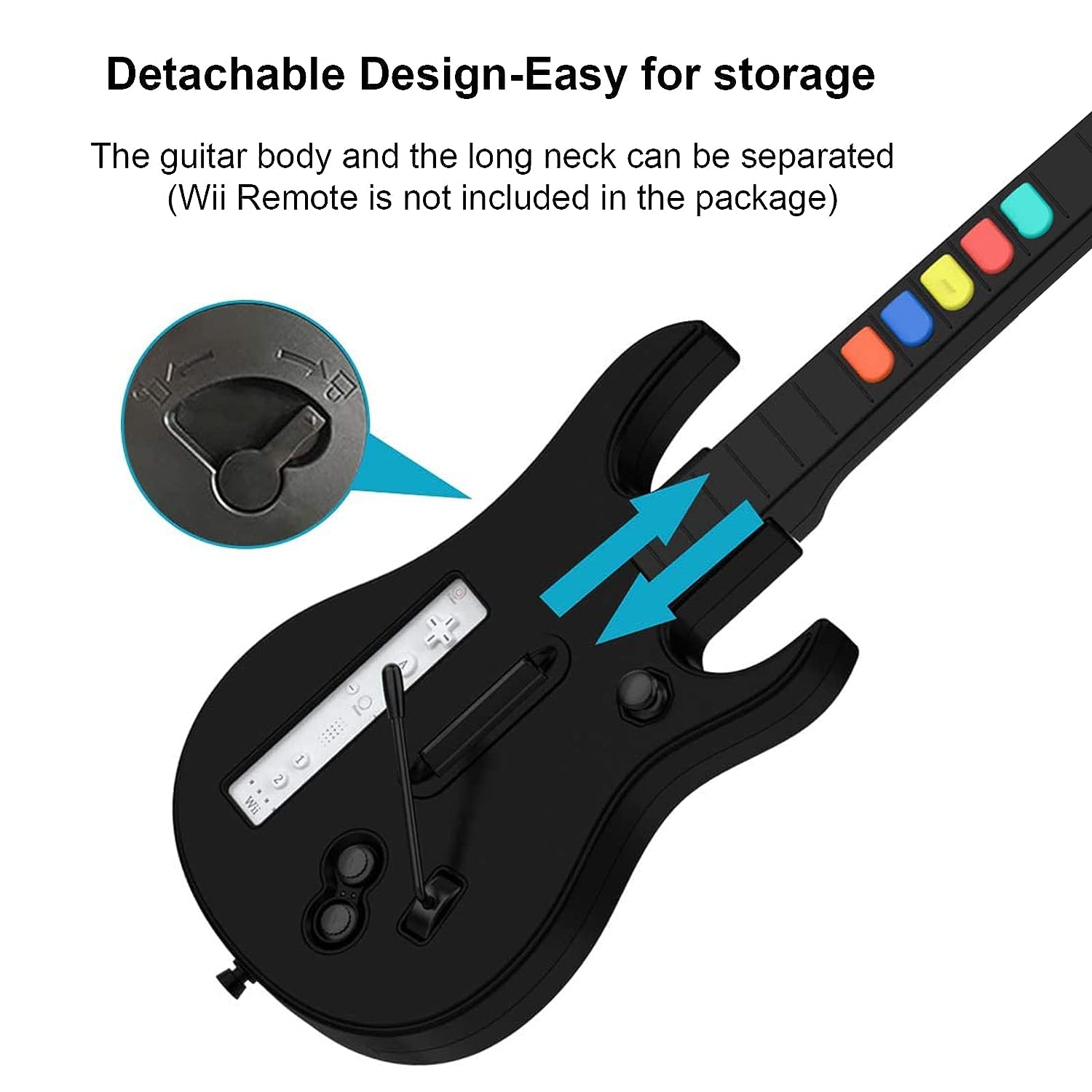 DOYO Wii Guitar Hero, Wireless - Pc Gaming Emulator recensione e prezzo