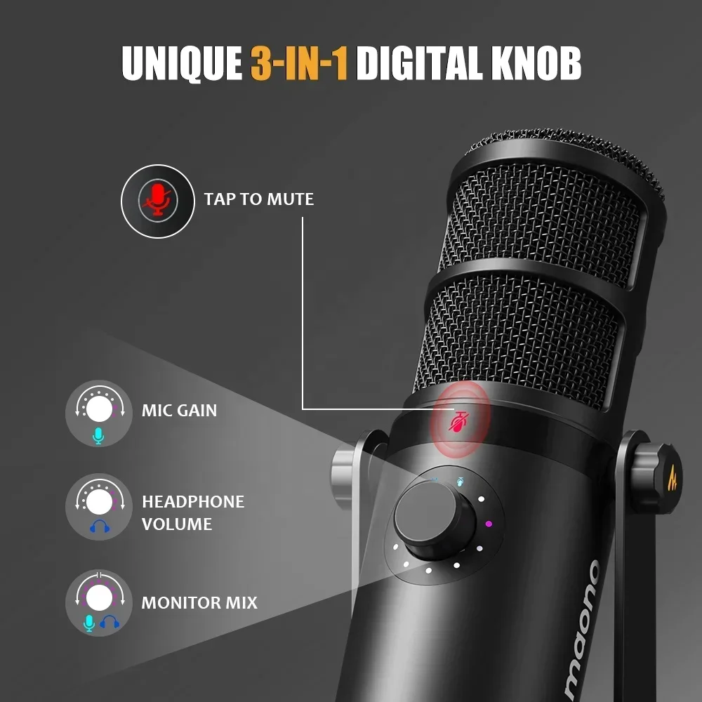 MAONO Dynamic Microphone XLR U - Gaming Controller recensione e prezzo