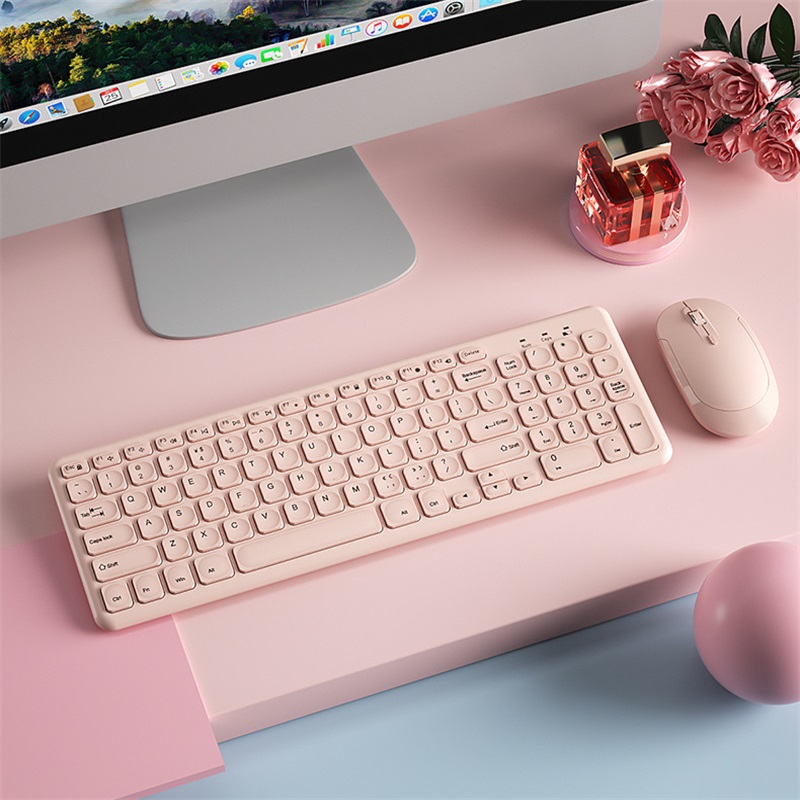 Fashion Wireless Keyboard and  - Pc Gaming Pink recensione e prezzo