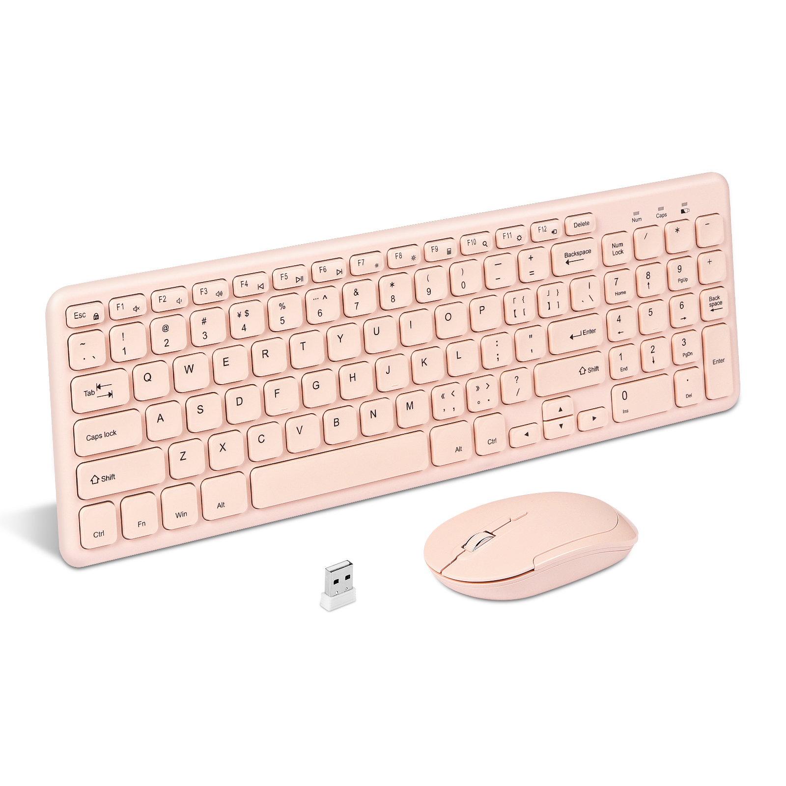 Fashion Wireless Keyboard and  - Pc Gaming Pink recensione e prezzo