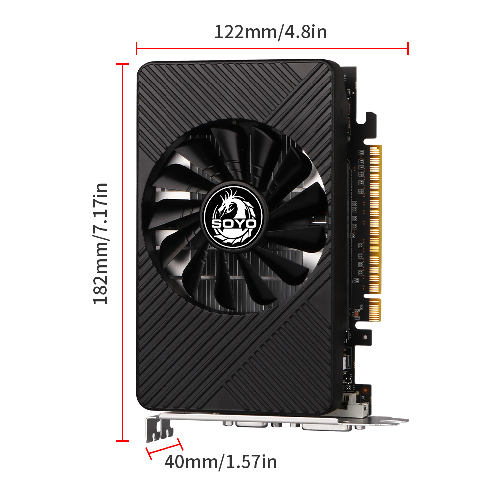 SOYO GTX 550TI GDDR5 Graphics  - Pc Gaming Ff recensione e prezzo