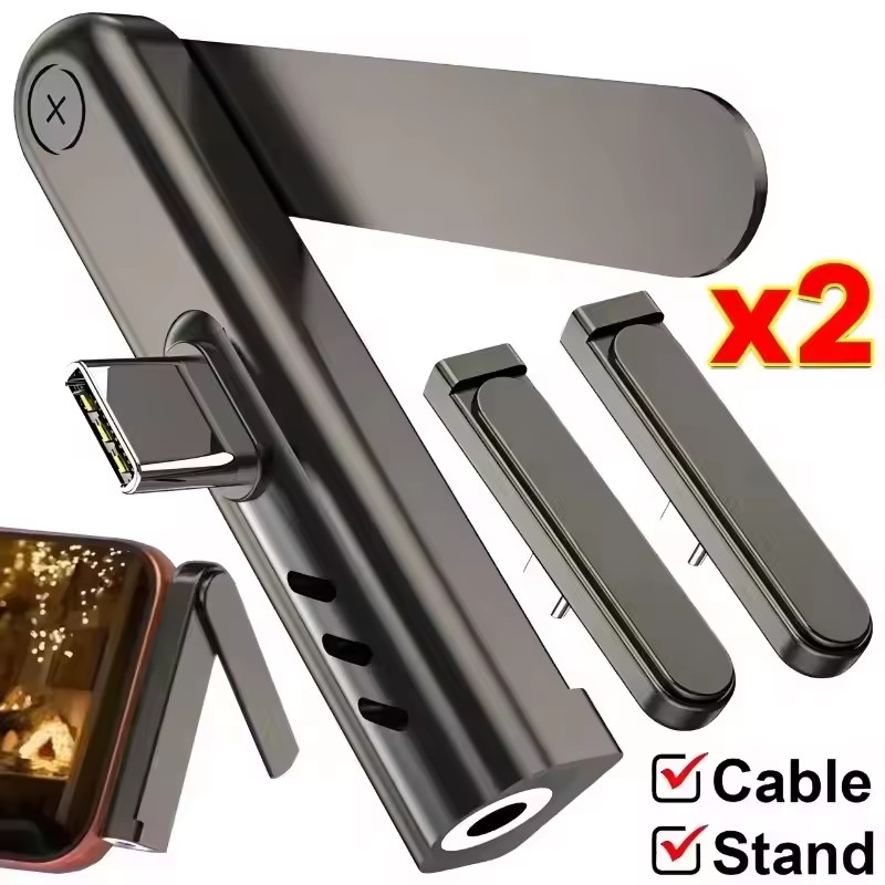 2/1PCS Portable USB C To 3.5mm - Headset Stand recensione e prezzo