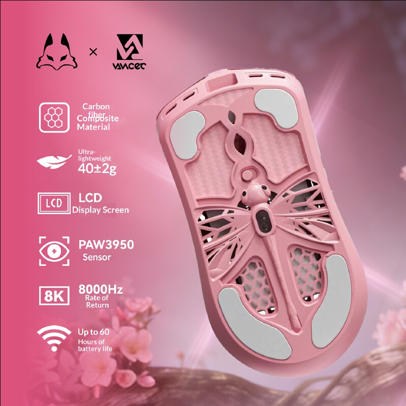 Vancer Akitsu Pink Carbon Fibe - Pc Gaming Pink recensione e prezzo