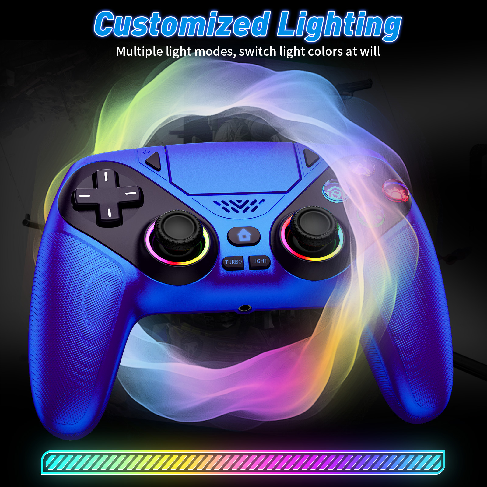 RGB Light Wireless Controller  - Pc Gaming Emulator recensione e prezzo
