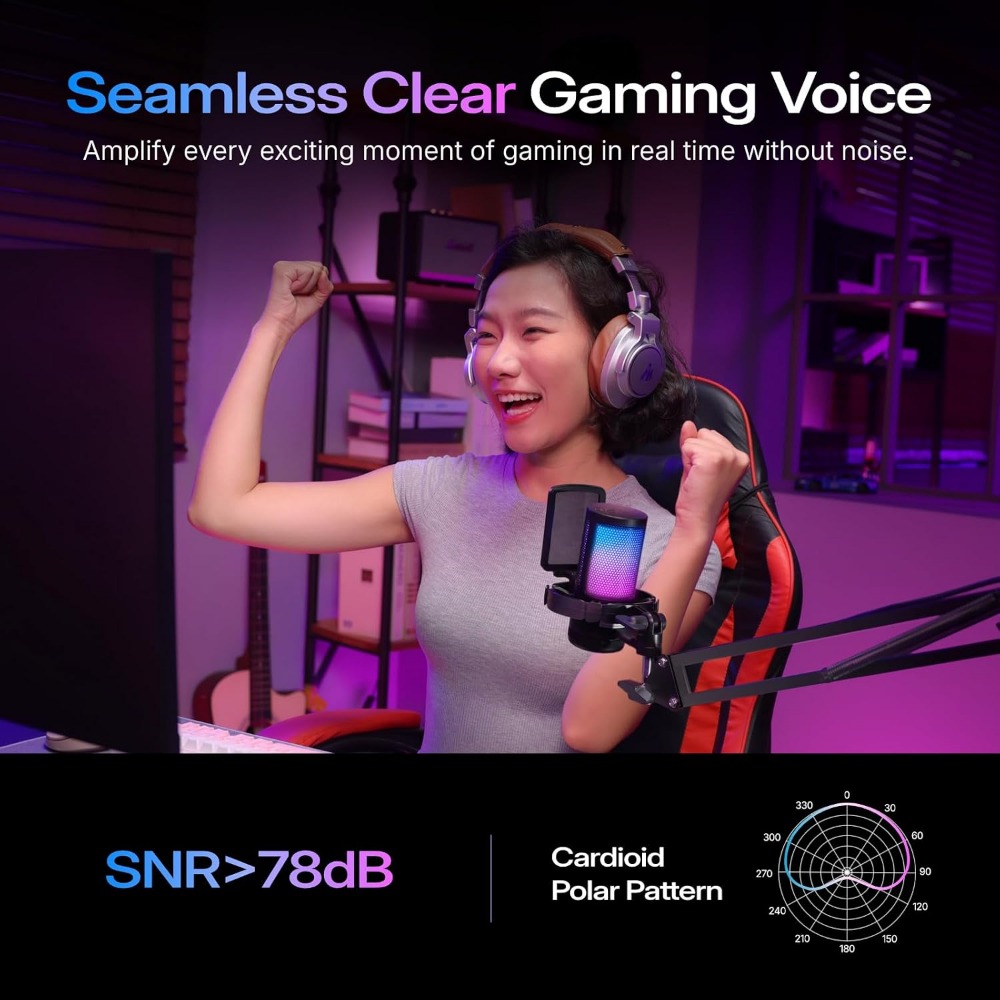 USB Gaming Microphone with Noi - Pc Gaming Gaming recensione e prezzo