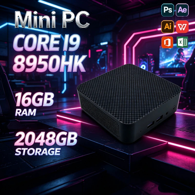 Compact High-End Mini Desktop  - Pc Gaming Editing recensione e prezzo