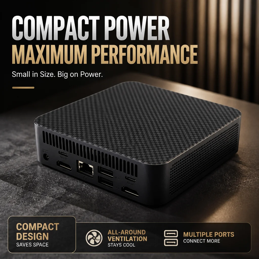 Compact High-End Mini Desktop  - Pc Gaming Editing recensione e prezzo