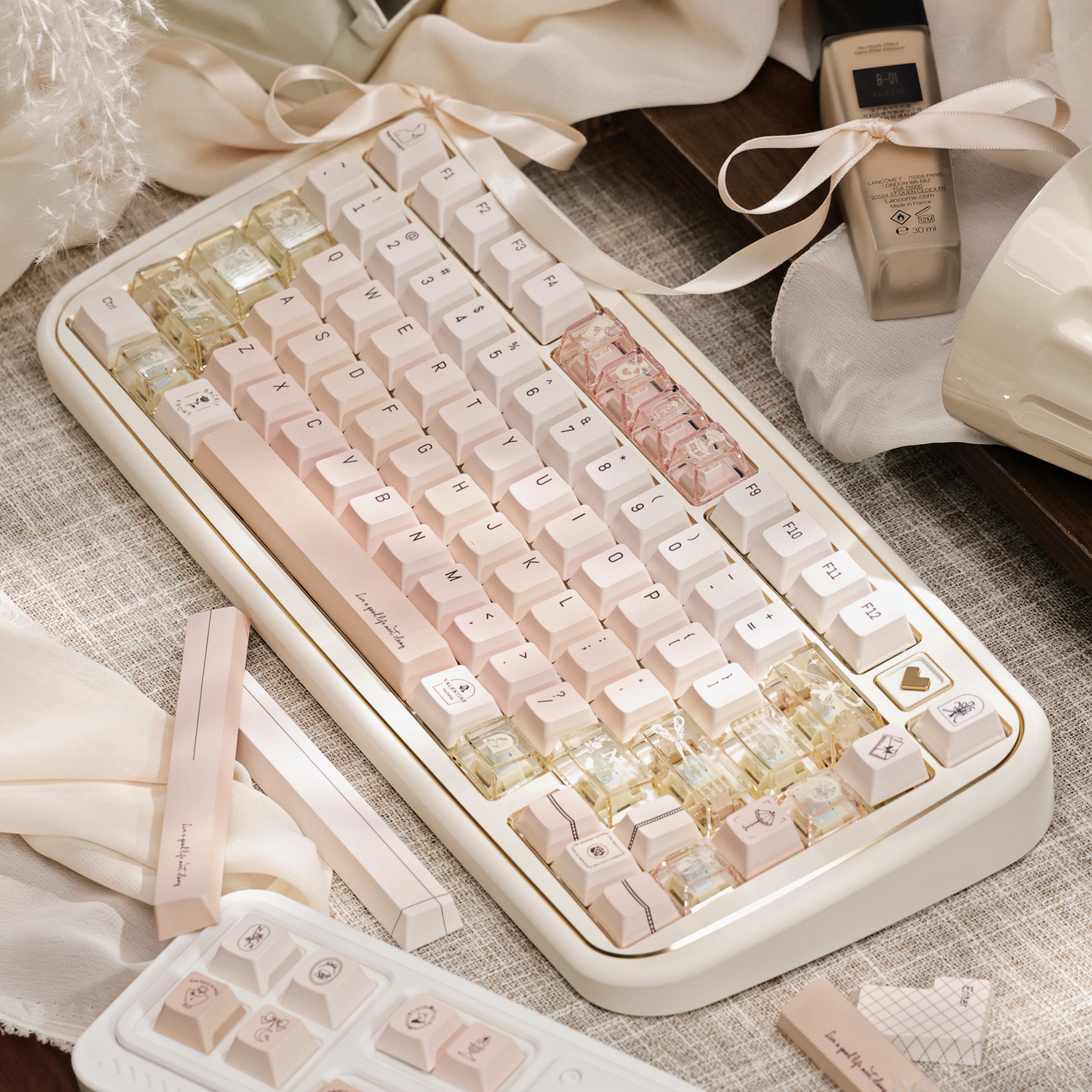 Champagne Pink Keycap Set PC+P - Pc Gaming Pink recensione e prezzo
