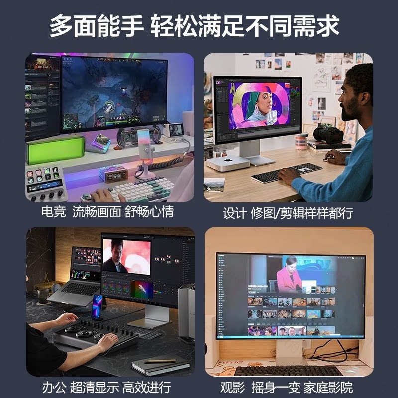 27 Inch 4K 144Hz Monitor HDR60 - Pc Gaming Editing recensione e prezzo