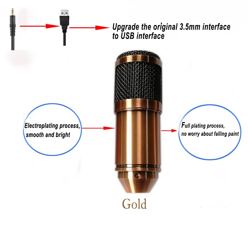 USB Condenser Microphone bm-80 - Pc Gaming Youtubers recensione e prezzo