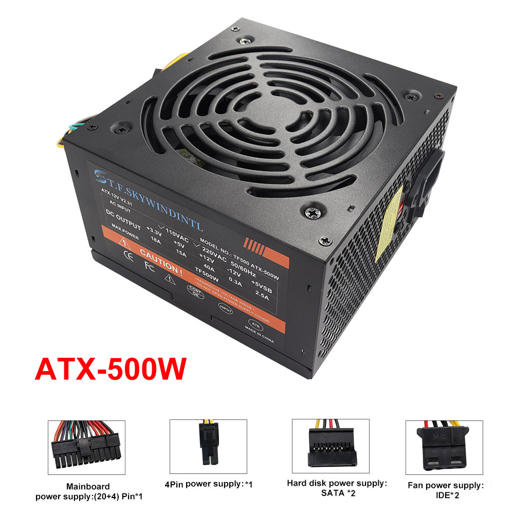 Cheap 500W Black ATX Desktop G - Pc Gaming Ff recensione e prezzo