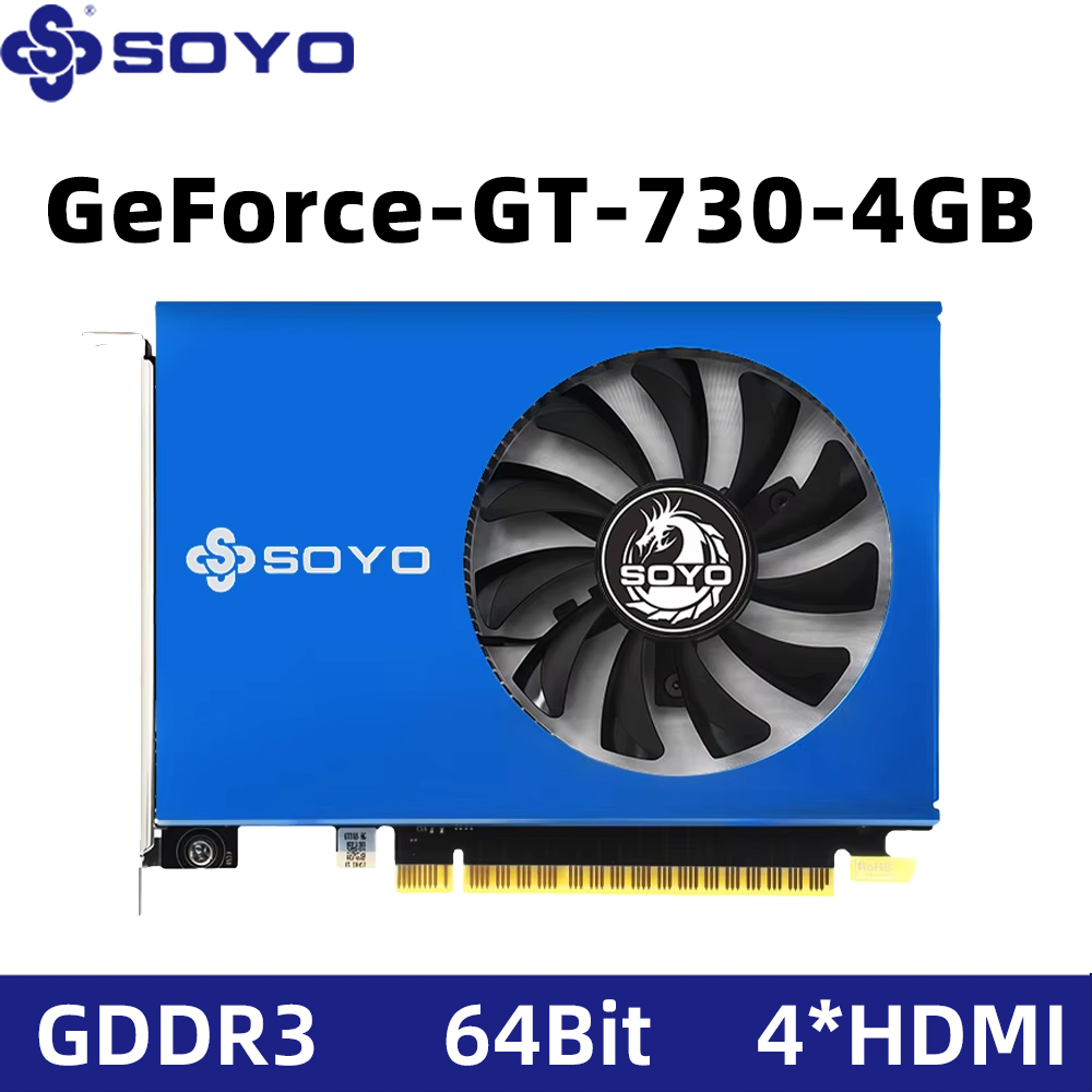SOYO NVIDIA GeForce GT 730 4GB - Pc Gaming Nvidia recensione e prezzo