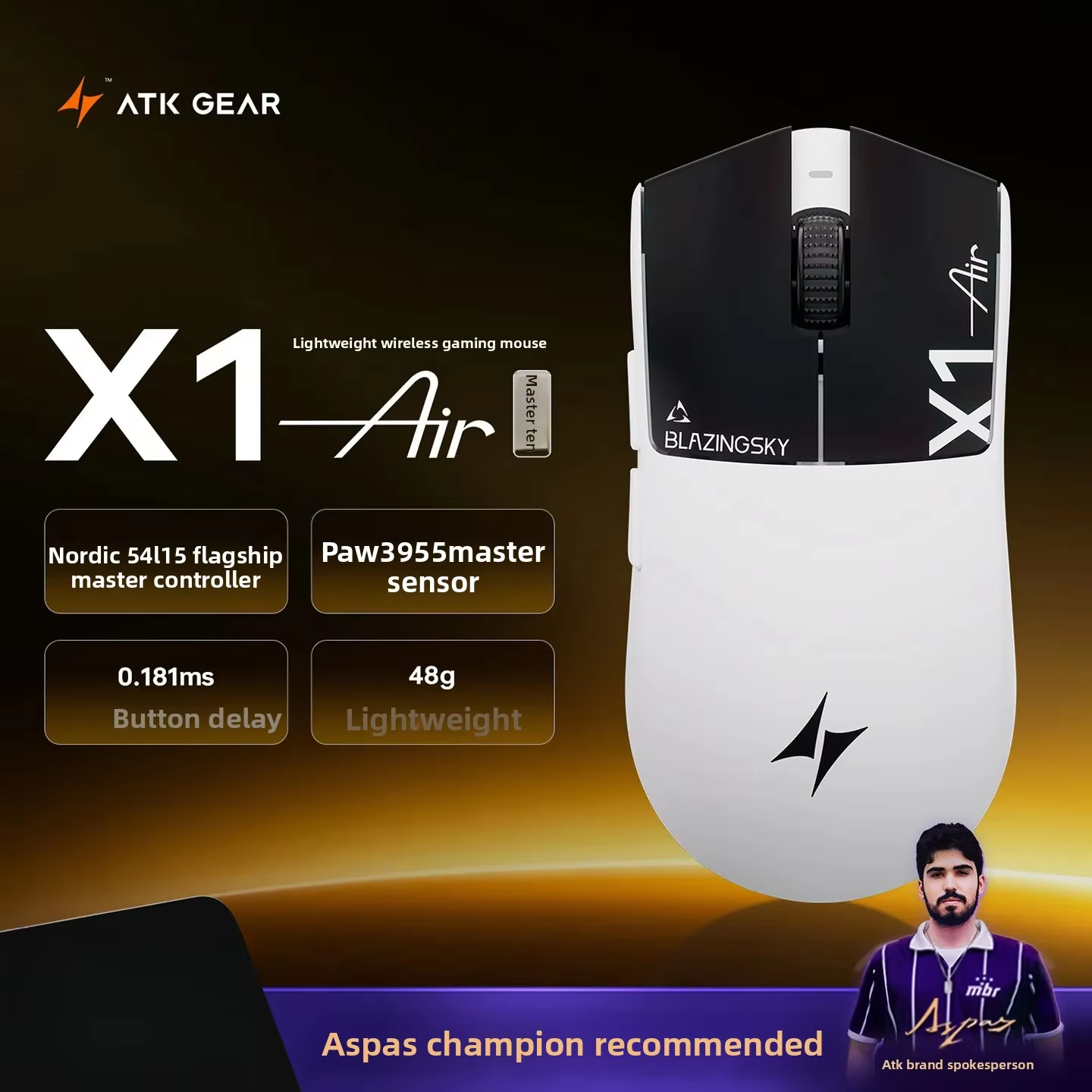 New ATK Blazing Sky X1 Air Ult - Pc Gaming Editing recensione e prezzo