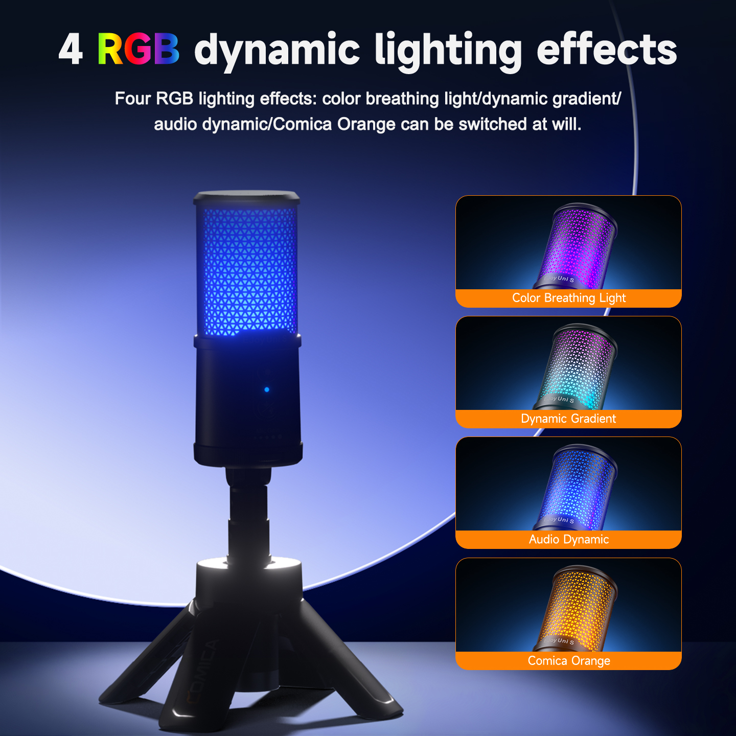 COMICA RGB Gaming USB Condense - Pc Gaming Youtubers recensione e prezzo