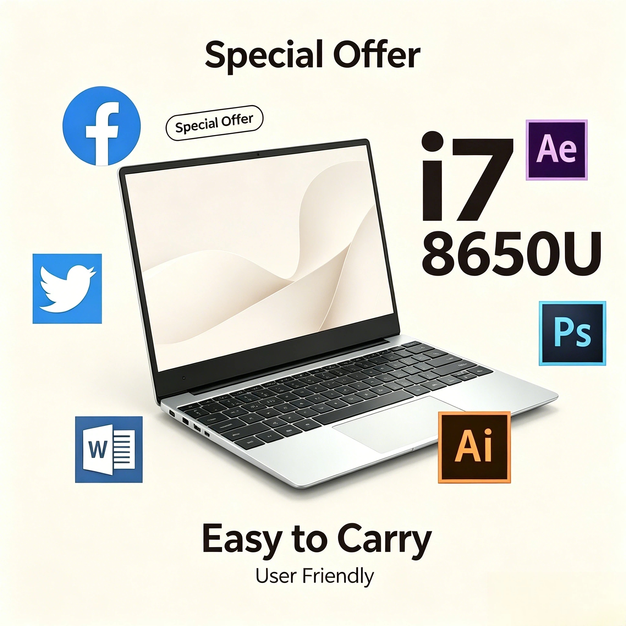 14.1 Inch Gaming Laptop Ultra  - Pc Gaming Intel Core I7 recensione e prezzo