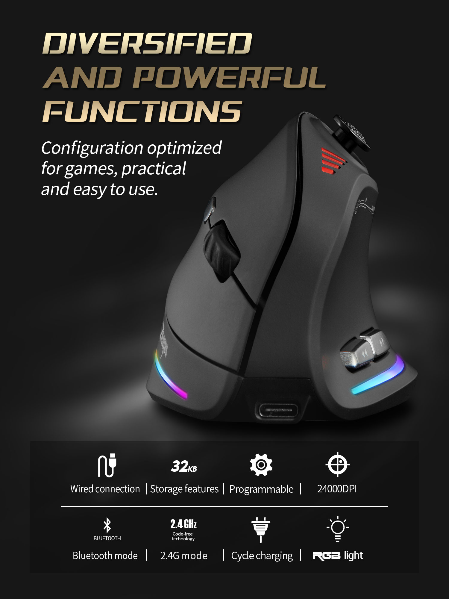 Jomaa RGB Backlit Wireless Ver - Gaming Controller recensione e prezzo