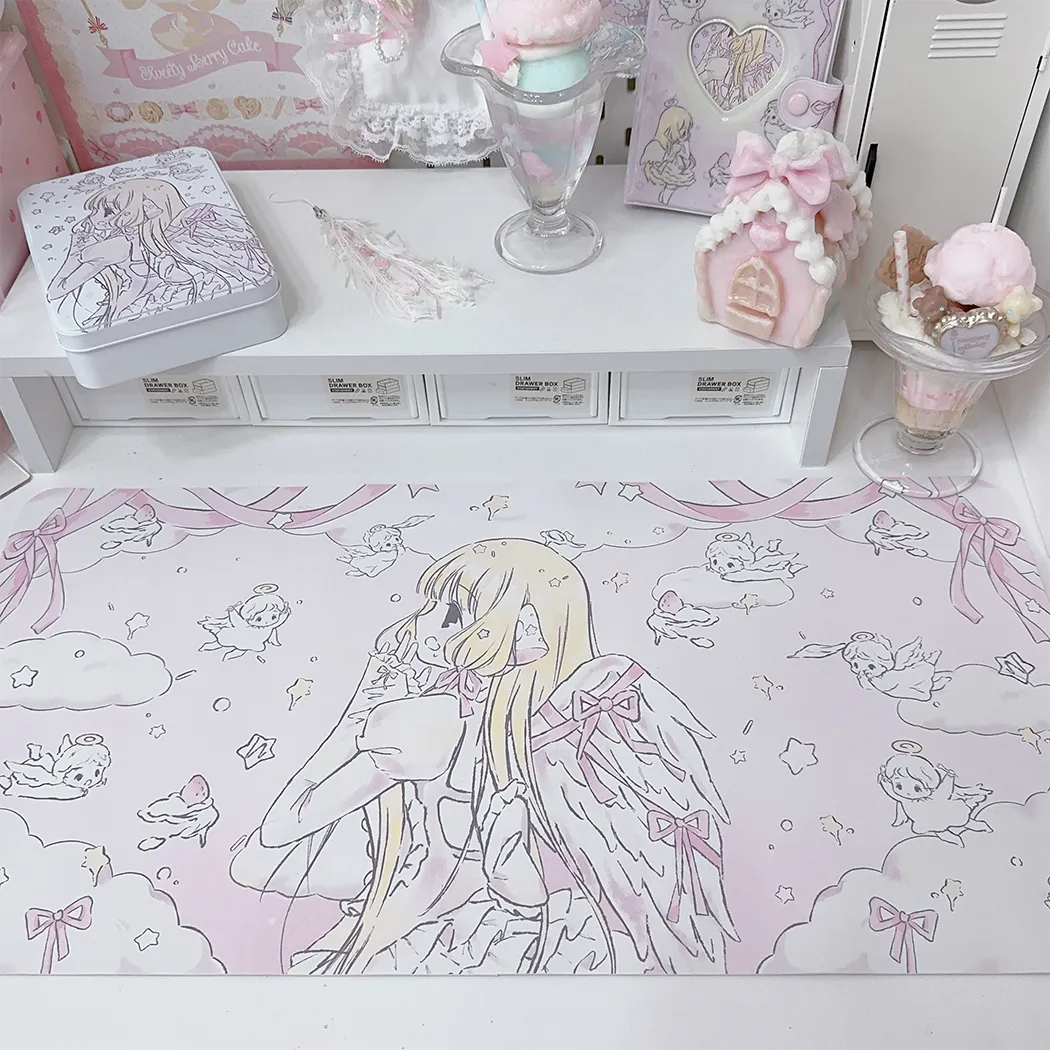Original cartoon desk mat | Cu - Pc Gaming Pink recensione e prezzo