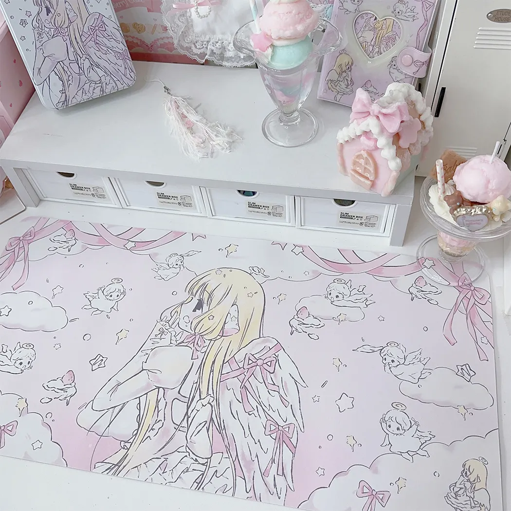 Original cartoon desk mat | Cu - Pc Gaming Pink recensione e prezzo