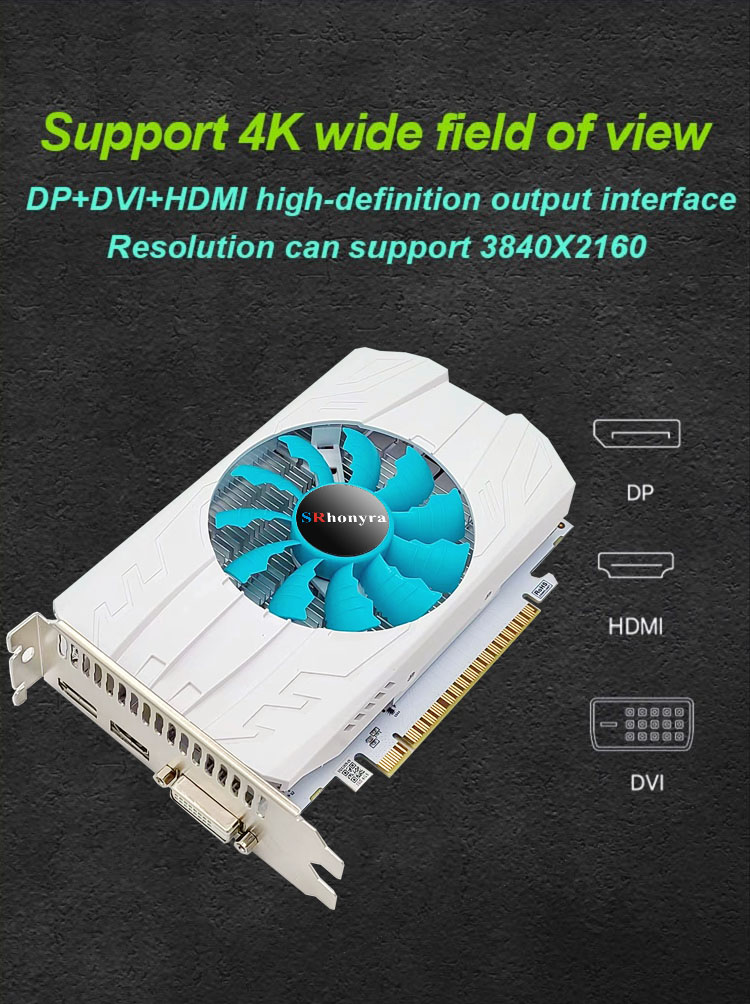 SRhonyra GTX 1050 4GB Graphics - Pc Gaming Ff recensione e prezzo