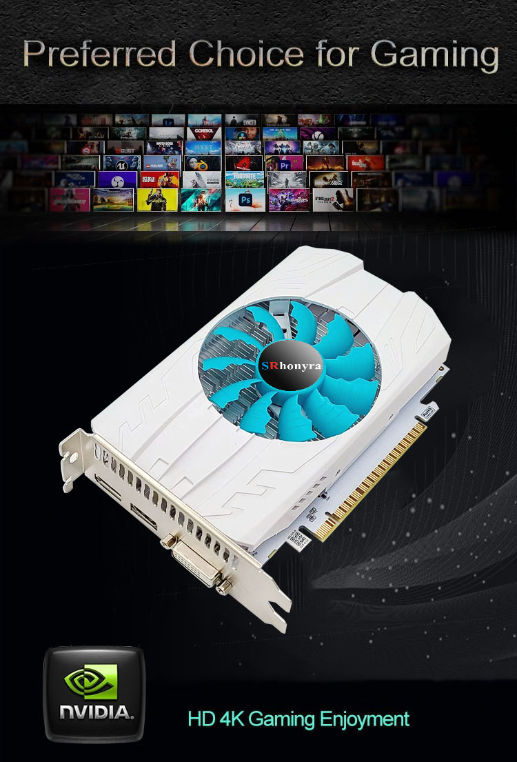 SRhonyra GTX 1050 4GB Graphics - Pc Gaming Ff recensione e prezzo